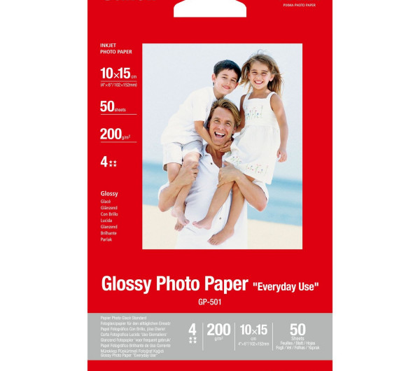 Canon GP-501 fényes fotópapír (10x15cm, 50 lap, 200g)