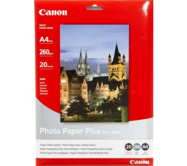 Canon SG-201 félfényes fotópapír (A/4, 20 lap, 260g)