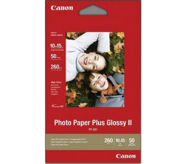 Canon PP-201 fényes fotópapír (10x15cm, 50 lap, 265g)