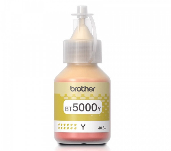 Brother BT5000Y Tintatartály Yellow 48,8 ml 5.000 oldal kapacitás