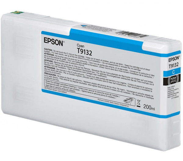 Epson T9132 Tintapatron Cyan 200ml 