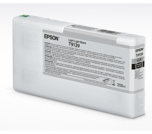 Epson T9139 Tintapatron Light Light Black 200ml 