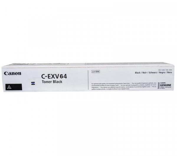 Canon C-EXV64 Toner Black 38.000 oldal kapacitás
