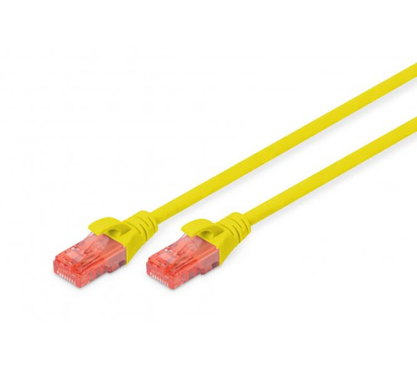 DIGITUS DK-1617-030/Y Cat.6 U/UTP LSZH 3m sárga patch kábel