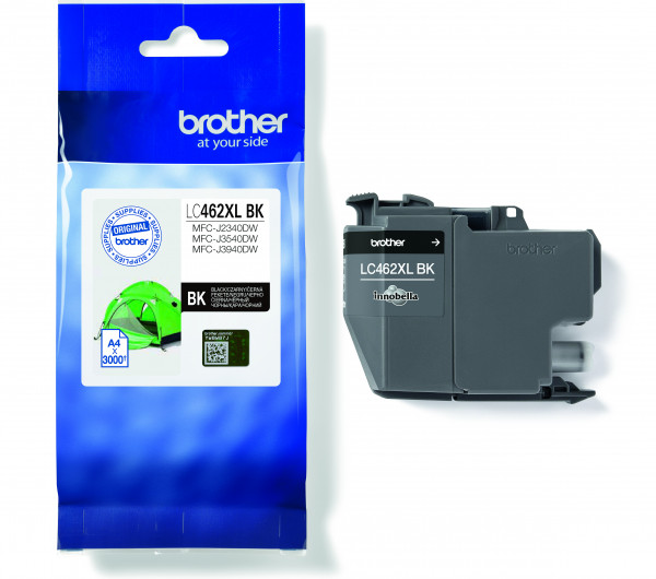 Brother LC462XLBK Tintapatron Black 60 ml 3.000 oldal kapacitás