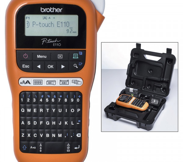 Brother PT-E110VP feliratozógép