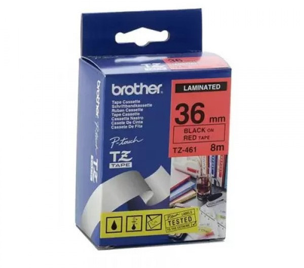 Brother TZe-461 36 mm széles 8 m hosszú szalagkazetta 