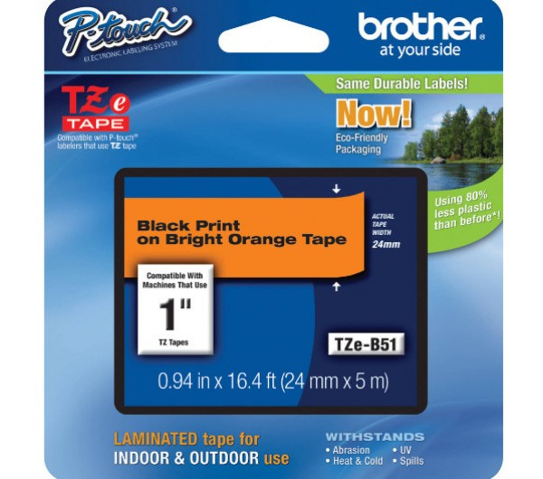 Brother TZe-B51 24 mm széles 5 m hosszú szalagkazetta 