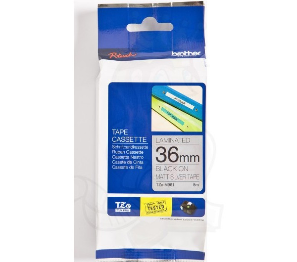 Brother TZe-M961 36 mm széles 8 m hosszú szalagkazetta