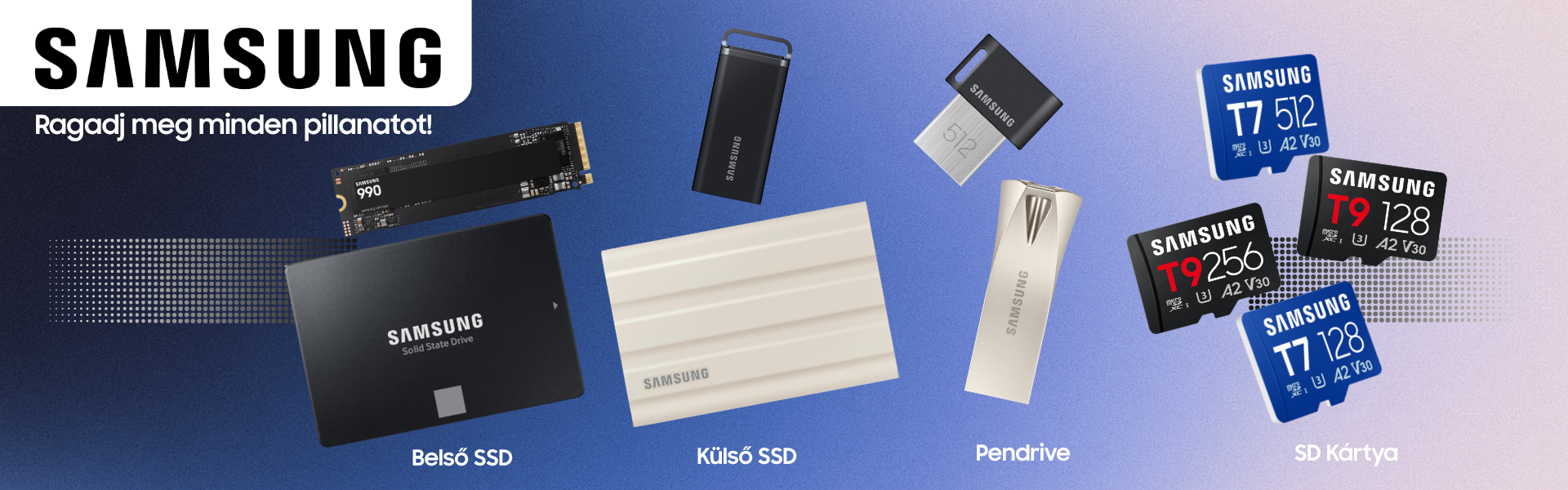 Samsung adathordozók új 06.15